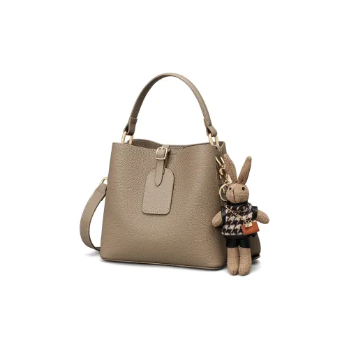 EBLAN Коровья кожа Сумка Обычный Женский Слон Серый