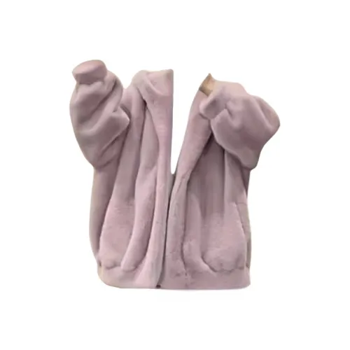 TSKIU Фиолетовый Женские Бархатные Куртки