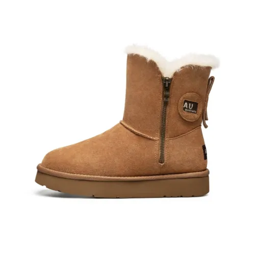 AU MU Сноубутсы Женские