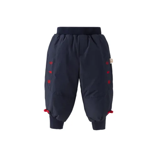 DAVE BELLA Темно-синий [Водонепроницаемый 3A Антибактериальный Флис] Kids Пуховые штаны