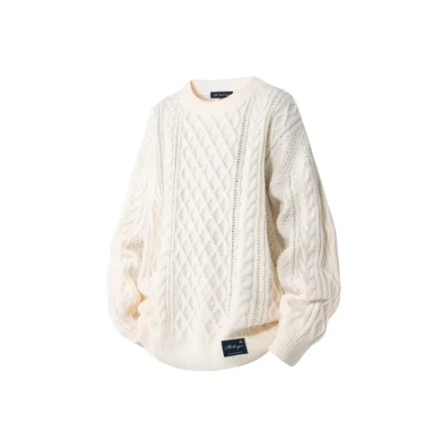 ABCDONGA Круглый вырез Свитер Унисекс