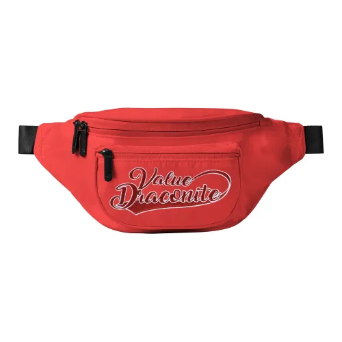 DRACONITE Полиэстер Слинг-Сумка Поясная Сумка Стандартная Унисекс Бордовый