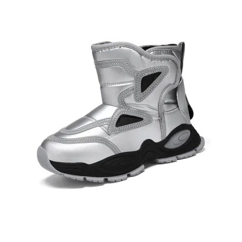 ROBINHOOD Водонепроницаемый Термический Баланс Поддержка Амортизация Противоскользящий Высокий Топ Детские зимние сапоги Подростки