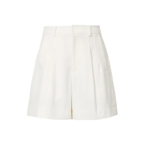 Hopeshow Белые Женские Повседневные Шорты