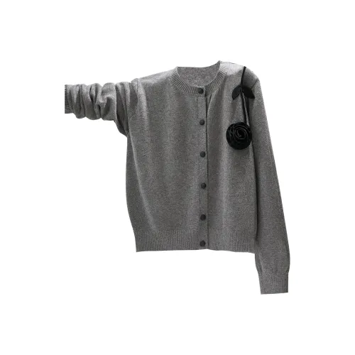 SIBAISHE Темно-серый Женский Свитер