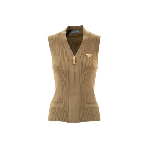 PRADA Хаки Женские Свитеры