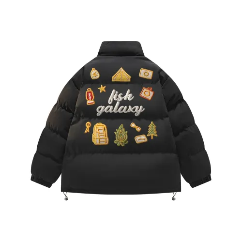 FISHGALAXY Хлопковый пуховик унисекс