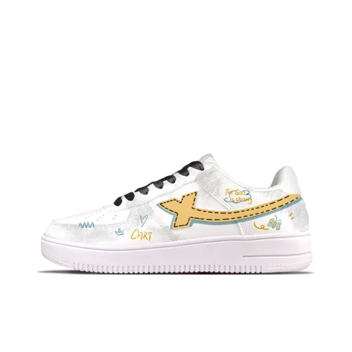 XTEP Air Force One Амортизация Износостойкие Низкие Кроссовки для Скейтбординга Мужские