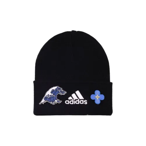 Adidas Полиакриловая кислота Шапки-бини Унисекс Черный