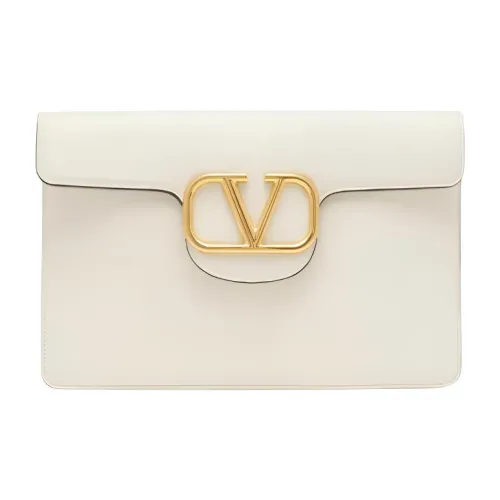 Valentino VSLING Кожаный клатч Женский Белый