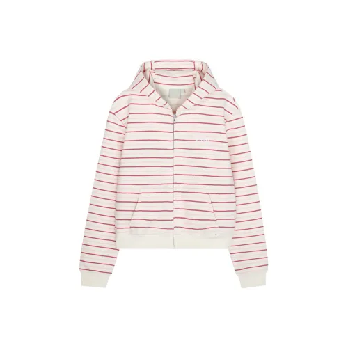 OURUOKE Розовый Утолщенный и с Флисовой Подкладкой Женские Свитшоты