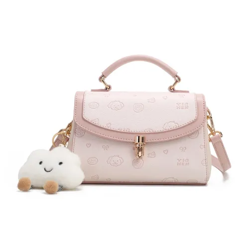 Jade En Plus ПУ (полиуретан) Сумка через плечо Стандартная Женская Морозный Розовый