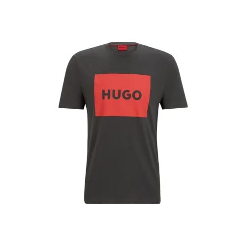 Hugo Boss Серые Мужские T-Рубашки