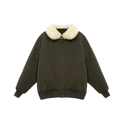 STGX Зеленый Женский Пуховик