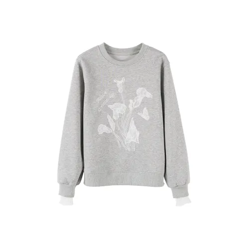 TOUCH Свитшот Женский Светло-Серый