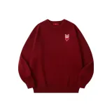 Красный (Тысячеперфостная вышивка сердце)