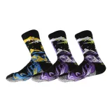 3 пачки (1 пылающий синий + 2 пылающих фиолетовых)