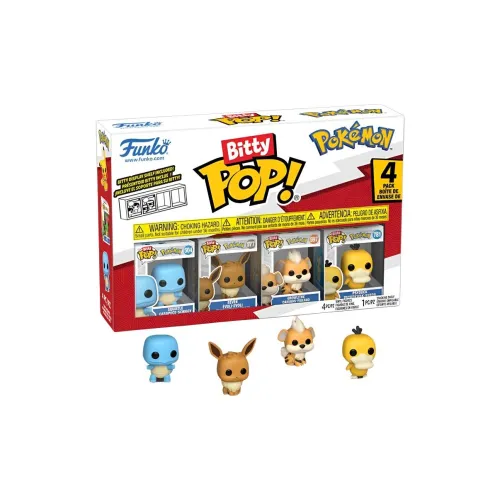 Funko Pokémon Сквиртл 4 шт Набор OF Шармовых Фигурок в стиле Chibi