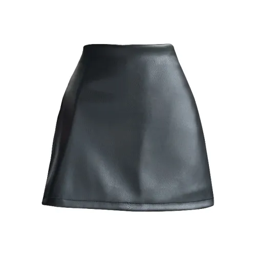 XGXR Кожаные короткие юбки женские
