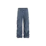 Французский рабочий синий