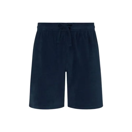 Vilebrequin Махровые Бермуды Шорты Однотонные Повседневные Шорты Мужские