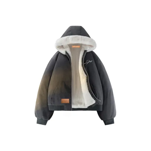 NOISY TEDDY Хлопковый пуховик унисекс