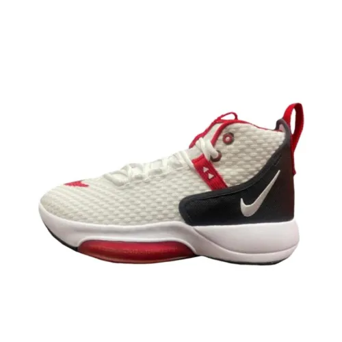 Nike Zoom Rize 1 EP High Топ Баскетбольные кроссовки Мужские Бежевый Черный Красный