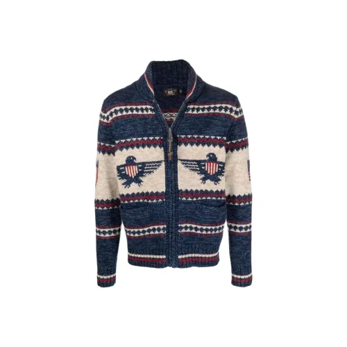 DOUBLE RL SS22 Трикотаж Мужской Синий