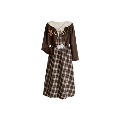 TIBINB Женские Комплекты с Юбкой