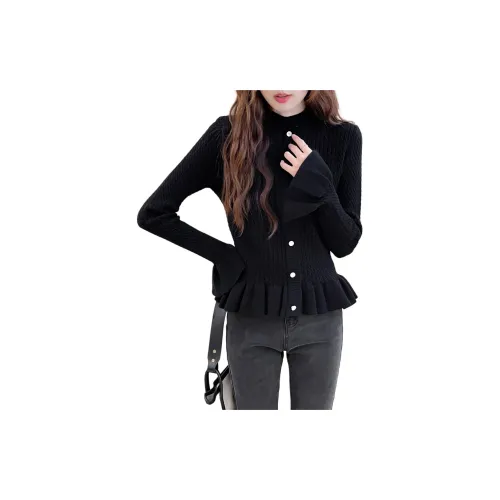 Tonlion Черные Женские Свитера