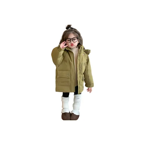 GOYN Пуховик Зимний Зеленый Детский