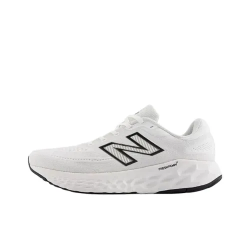 New Balance Fresh Foam X EVOZ V4 Повседневные Беговые Кроссовки Мужские Белые