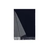 Синий Серый Двусторонний Двухтонный