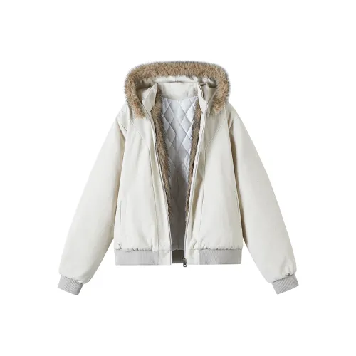 IXXPD Хлопковый пуховик Unisex Light Серый