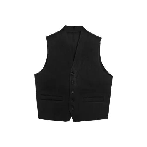 RAYSHOW Мужские черные жилеты
