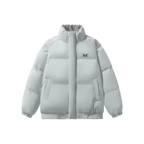 361° Серебристо-серый унисекс пуховики