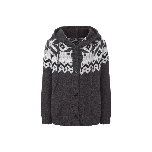 HELIPORT Темно-серый унисекс свитеры