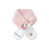 Крокодил Син-тян Розовый Белый Термический Плюшевый Шарф