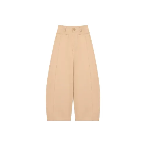 Umoumo Хаки Нет Ремень Женские Повседневные Брюки