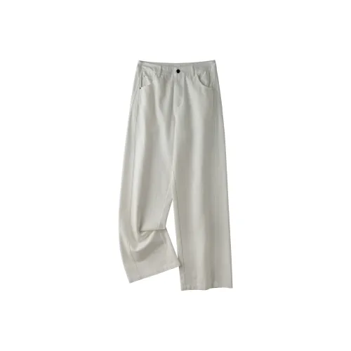 ZHEXI Белый Женские Джинсы