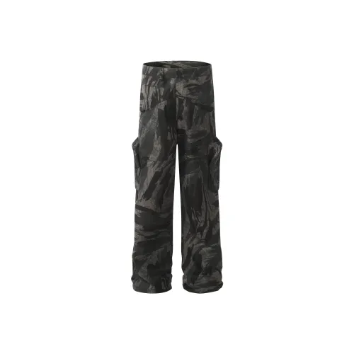 FDYZ Камуфляж Унисекс Карго Брюки