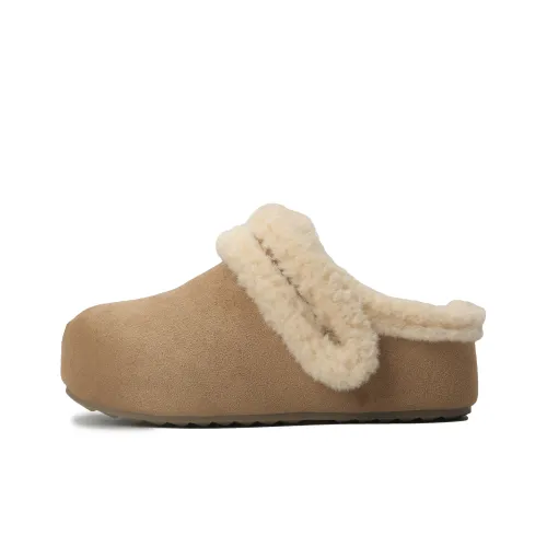 AFJI Резиновая подошва Домашние тапочки Женские