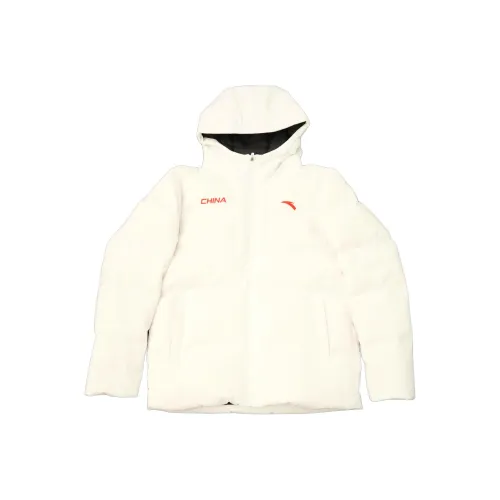 Anta Variety Тренировки Коллекция Пуховик Унисекс Белый