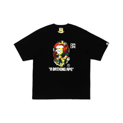 A BATHING APE CR7 LIFE Коллаборация Fw25 T-рубашка Мужская