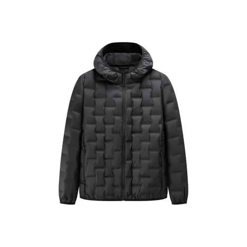 YALU Peaceful Черный Мужской Пуховик