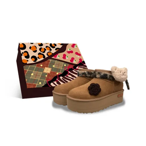 UGG Термостойкие Короткие Снежные Ботинки Унисекс