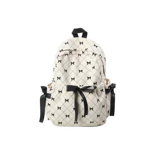 Villelon Вельвет Рюкзак Стандартный Унисекс Белый Серый Розовый