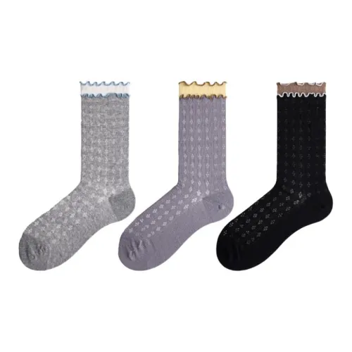 TAD MURMUR Носки Crew Женские упаковка из 3 пар