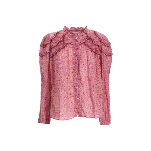 ISABEL MARANT Розовые Женские Рубашки
