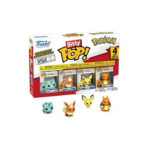 Funko Покемон Бульбасаур 4 шт Милый Granules Фигурки в стиле Chibi